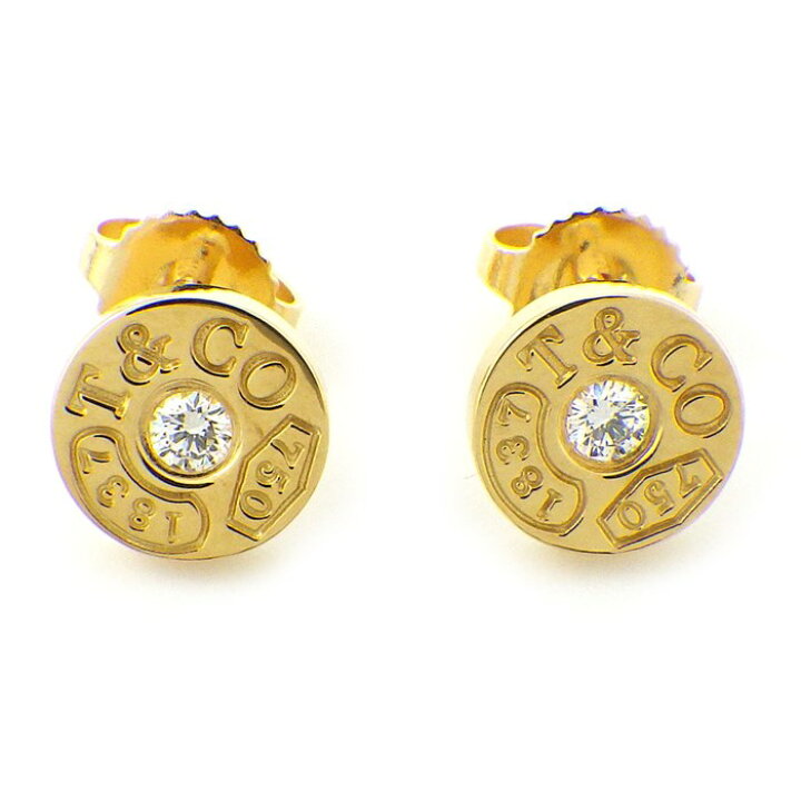 楽天市場】ティファニー Tiffany & Co. ピアス 1837 ロゴ ラウンド  