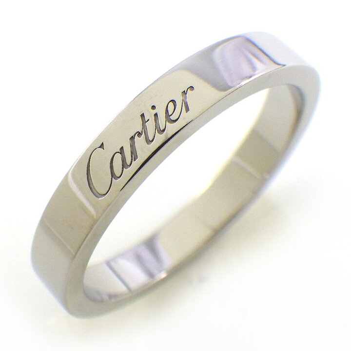 楽天市場】カルティエ Cartier リング C ドゥ カルティエ ウェディング 