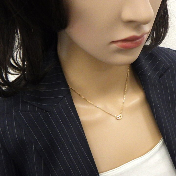 楽天市場】カルティエ Cartier ネックレス Cハート 1ポイント 