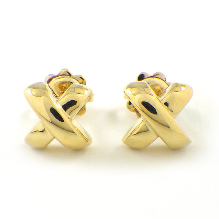 楽天市場】ティファニー Tiffany & Co. ピアス クロス ステッチ  