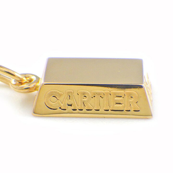 楽天市場】カルティエ Cartier ペンダントトップ インゴット 1/8oz 