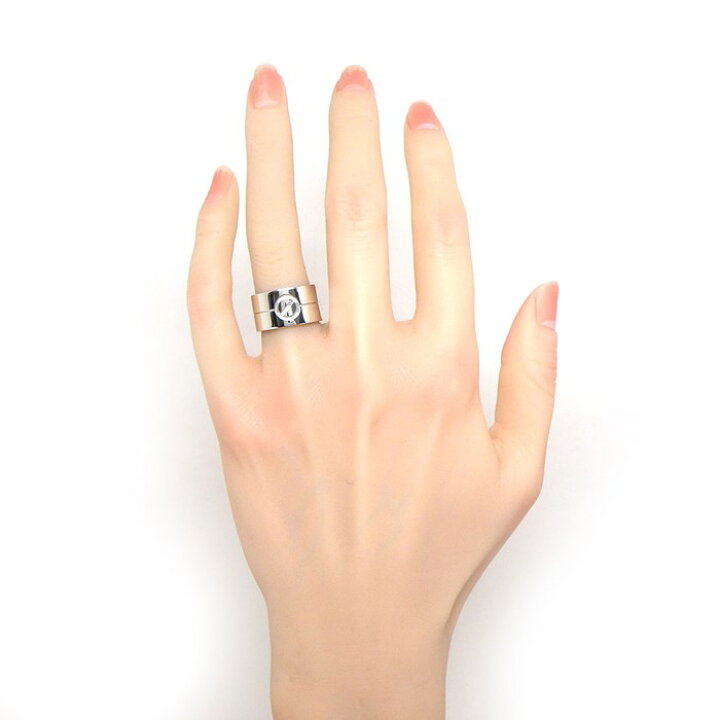 楽天市場】カルティエ Cartier リング ハイラブリング K18WG 11号  