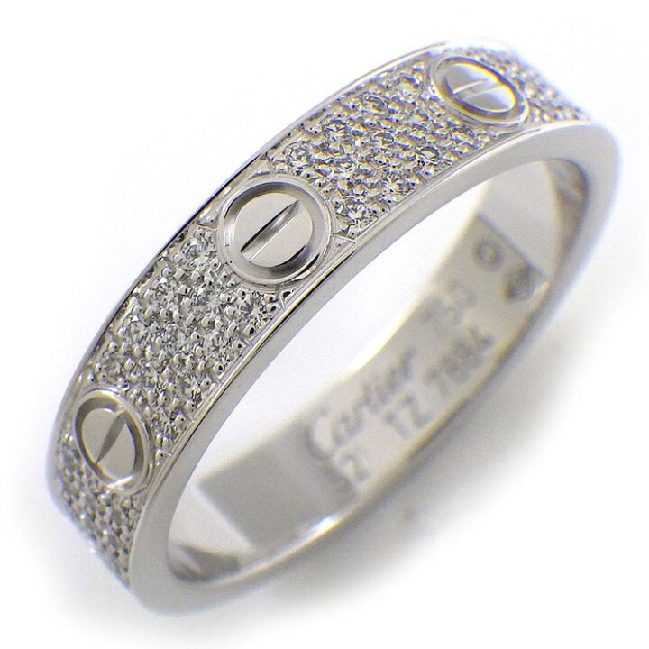 楽天市場】カルティエ Cartier リング ラブ ウェディング B4083452  