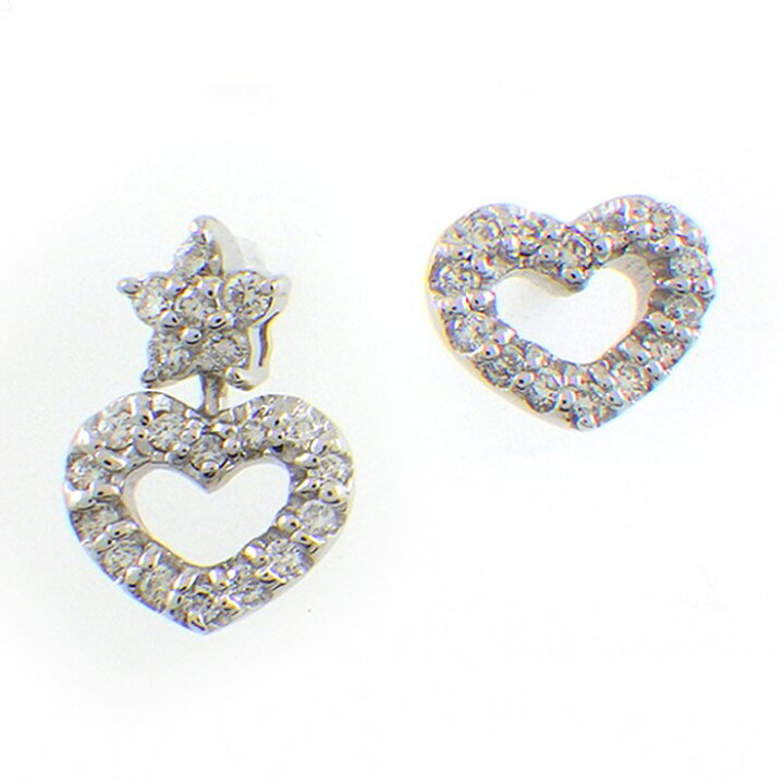 楽天市場】ポンテヴェキオ Ponte Vecchio ピアス ハート 星 モチーフ  