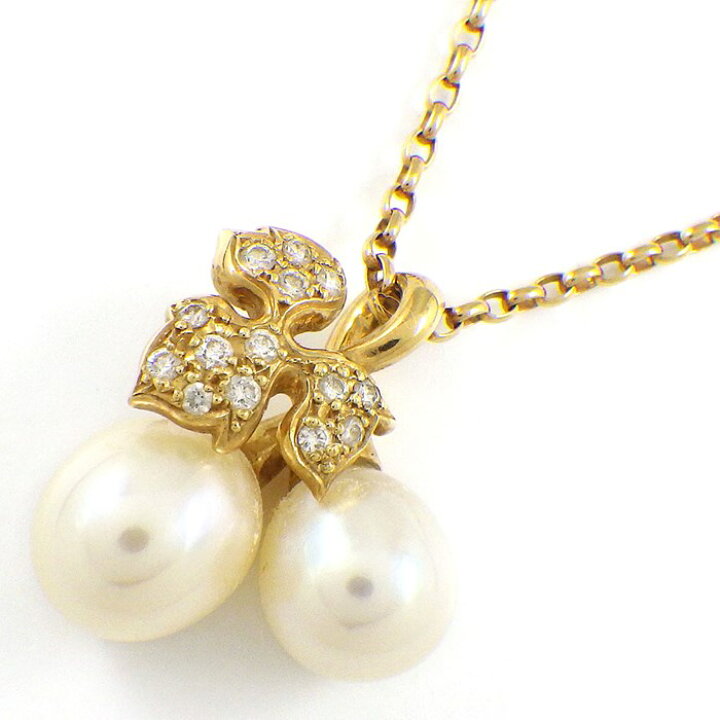 楽天市場】ミキモト MIKIMOTO ネックレス チェリー さくらんぼ 2 