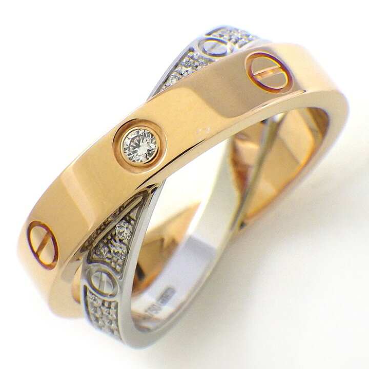 楽天市場】カルティエ Cartier リング ビーラブ B4094650 フルサークル  