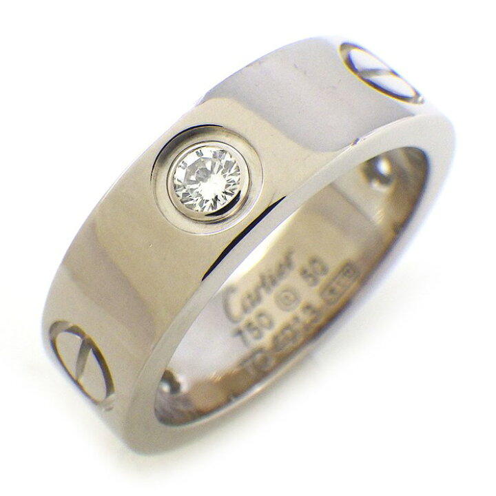 楽天市場】カルティエ Cartier リング ラブ B4032550 3ポイント  