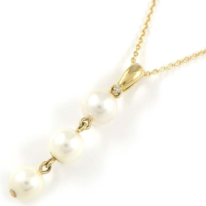 楽天市場】タサキ 田崎真珠 TASAKI ネックレス ドロップ パール 6.0 
