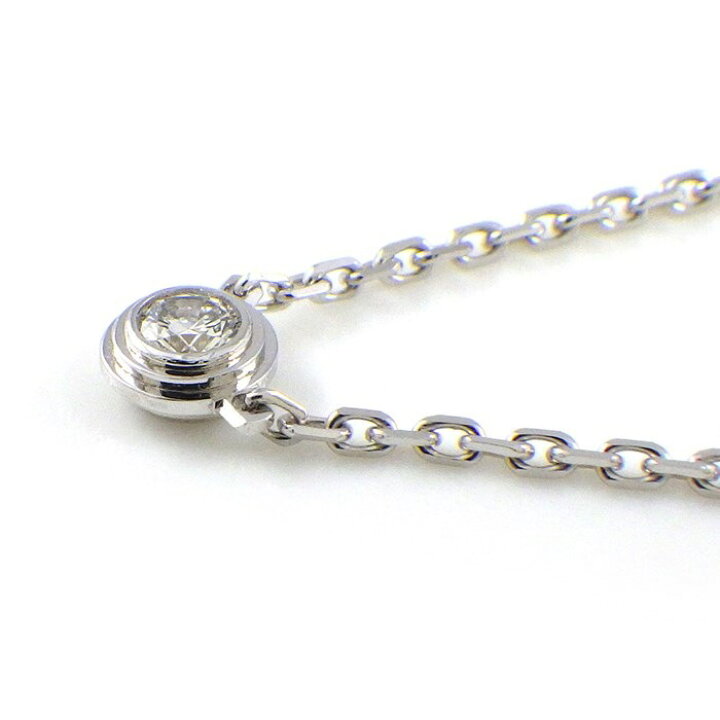 楽天市場】カルティエ Cartier ネックレス ダムール XS ディアマン  