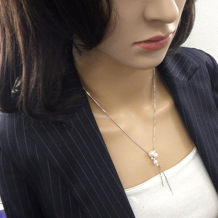 楽天市場】タサキ 田崎真珠 TASAKI ネックレス クラスター スウィング 