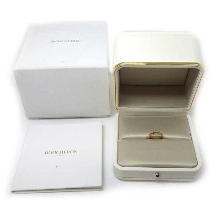楽天市場】ブシュロン BOUCHERON リング キャトル グログラン スモール 