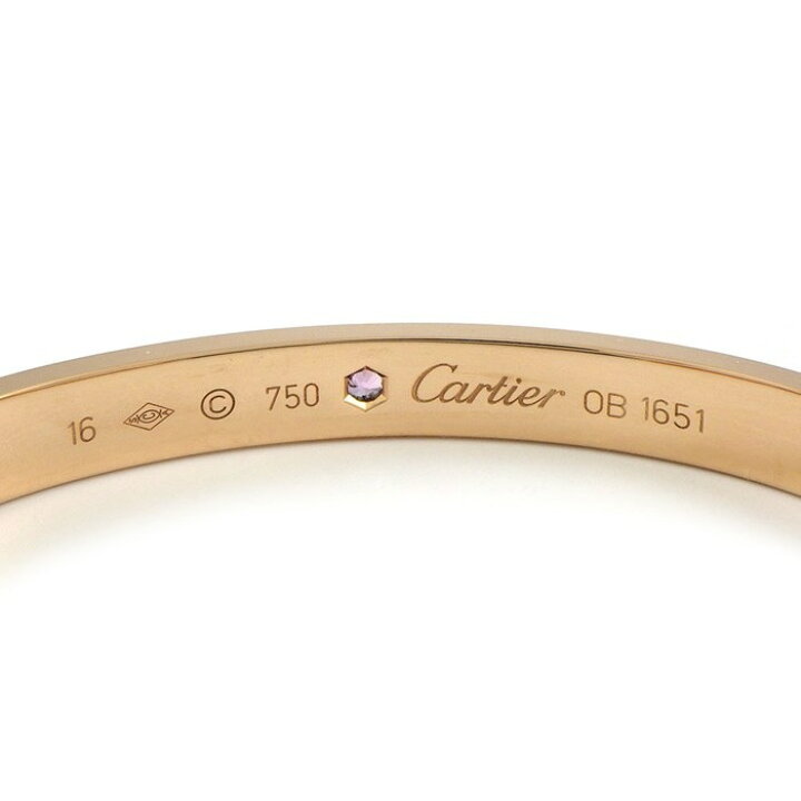 楽天市場】カルティエ Cartier バングル ラブ オープン 1ポイント  