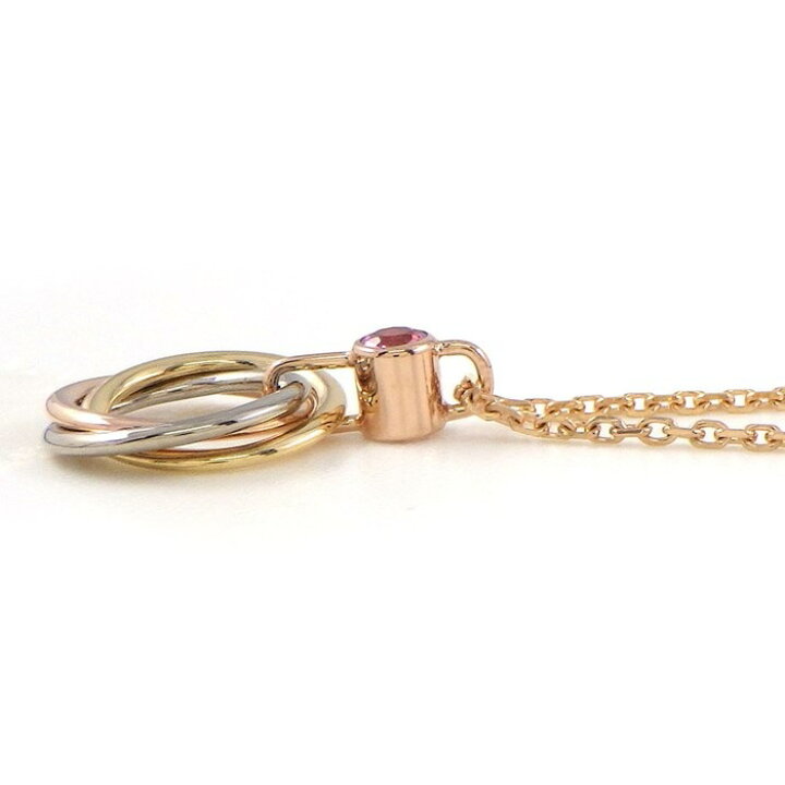 楽天市場】カルティエ Cartier ネックレス ベビー トリニティ スリー  