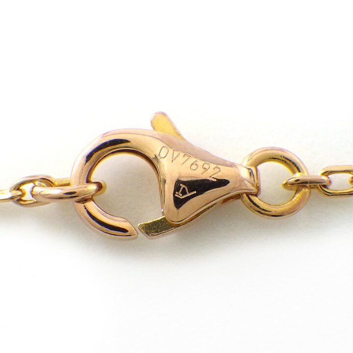 楽天市場】カルティエ Cartier ネックレス Cハート 1ポイント ピンク  