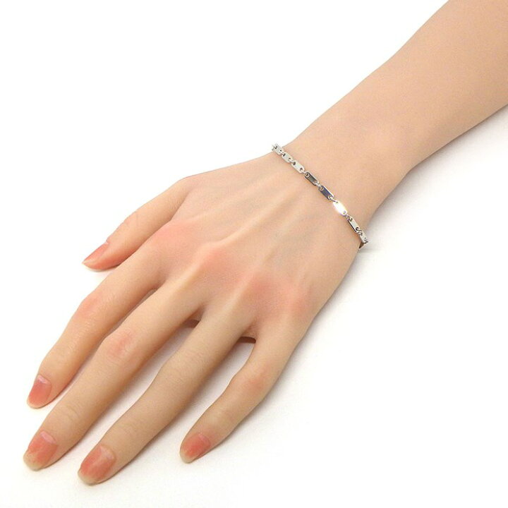 楽天市場】カルティエ Cartier ブレスレット フィガロ チェーン K18WG  