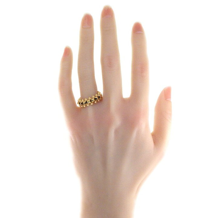 楽天市場】カルティエ Cartier リング クラッシュ MM B4229953 K18PG 