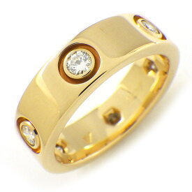 カルティエ Cartier リング ラブ フル 6ポイント ダイヤモンド K18YG 11号 / #51 【中古】