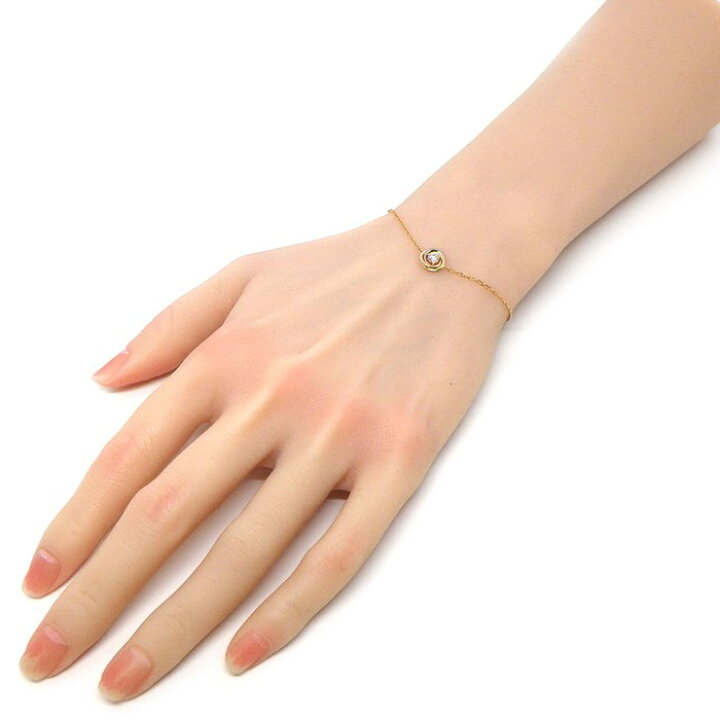 楽天市場】カルティエ Cartier ブレスレット トリニティ サークル  