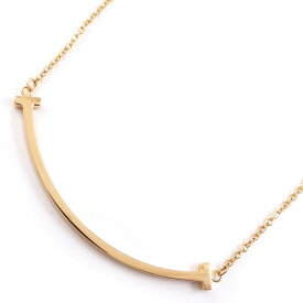 ティファニー Tiffany & Co. ネックレス Tスマイル スモール 60011678 K18PG 【中古】