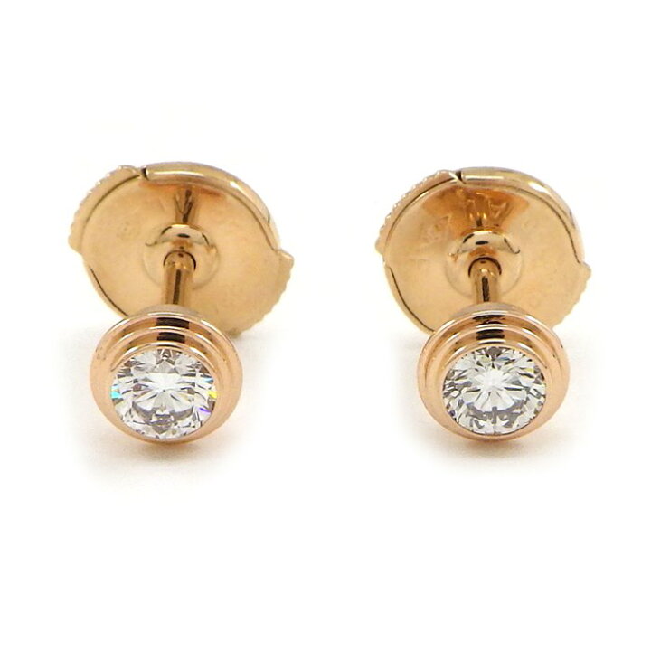 楽天市場】カルティエ Cartier ピアス ダムール ミディアムモデル  