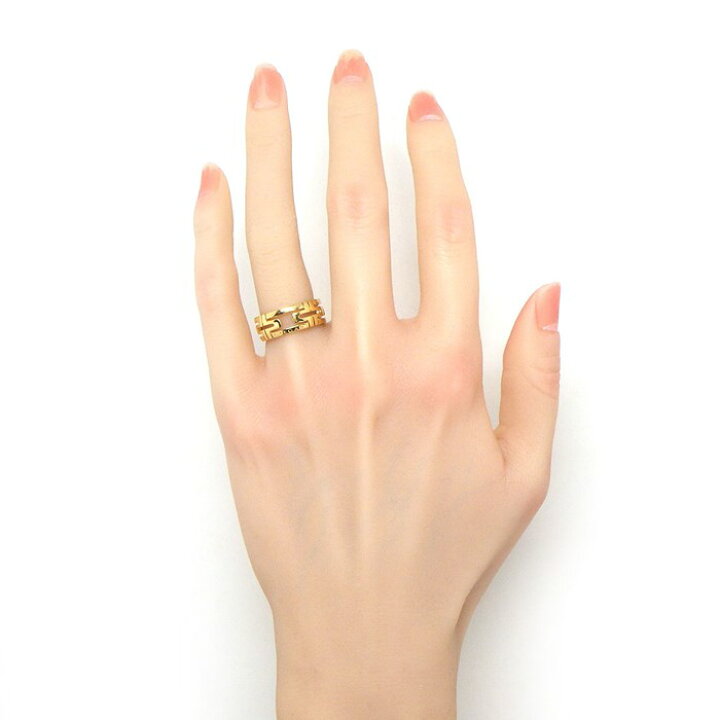 楽天市場】ブルガリ BVLGARI リング パレンテシ K18YG 11.5号 / #52  