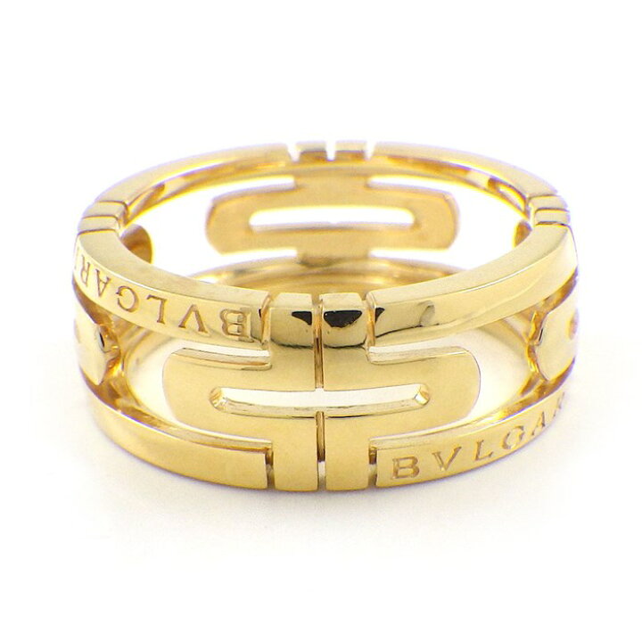 楽天市場】ブルガリ BVLGARI リング パレンテシ K18YG 11.5号 / #52  