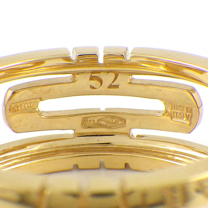 楽天市場】ブルガリ BVLGARI リング パレンテシ K18YG 11.5号 / #52  