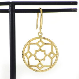 ティファニー Tiffany & Co. ピアス フック ピアス マラケシュ サークル ラウンド K18YG ※片方のみ 【中古】