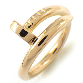 カルティエ Cartier リング ジュスト アン クル B4092551 釘モチーフ K18PG 11号 / #51 【中古】