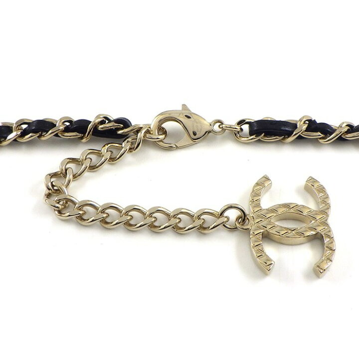 楽天市場】シャネル CHANEL ロングネックレス AB9845 マトラッセ ココ 