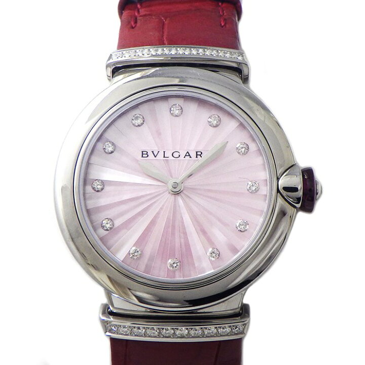 楽天市場】ブルガリ BVLGARI 腕時計 ルチェア LU28S ダイヤリュウズ  