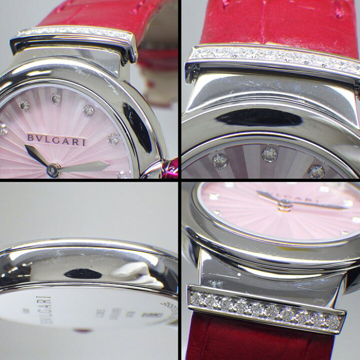 楽天市場】ブルガリ BVLGARI 腕時計 ルチェア LU28S ダイヤリュウズ 