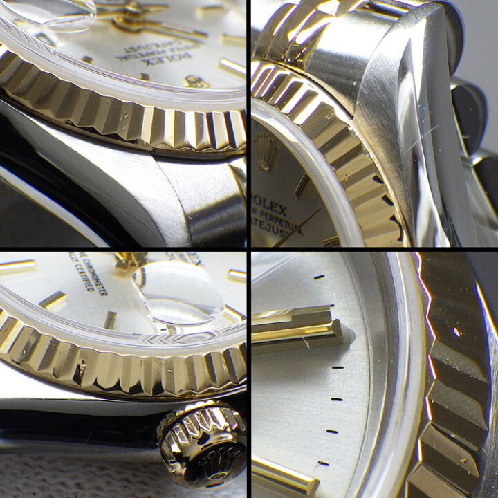 楽天市場】ロレックス Rolex 腕時計 デイトジャスト 79173 P番 2000年  