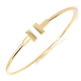 ティファニー Tiffany & Co. バングル Tワイヤー ナロー 60010773 K18PG 【中古】/ #M