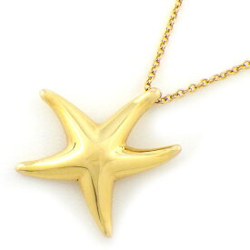 ティファニー Tiffany & Co. ネックレス スターフィッシュ ヒトデモチーフ K18YG 【中古】