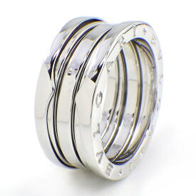 ブルガリ BVLGARI リング B.zero1 ビーゼロワン 3バンド 323536 K18WG 13.5号 / #55 【中古】