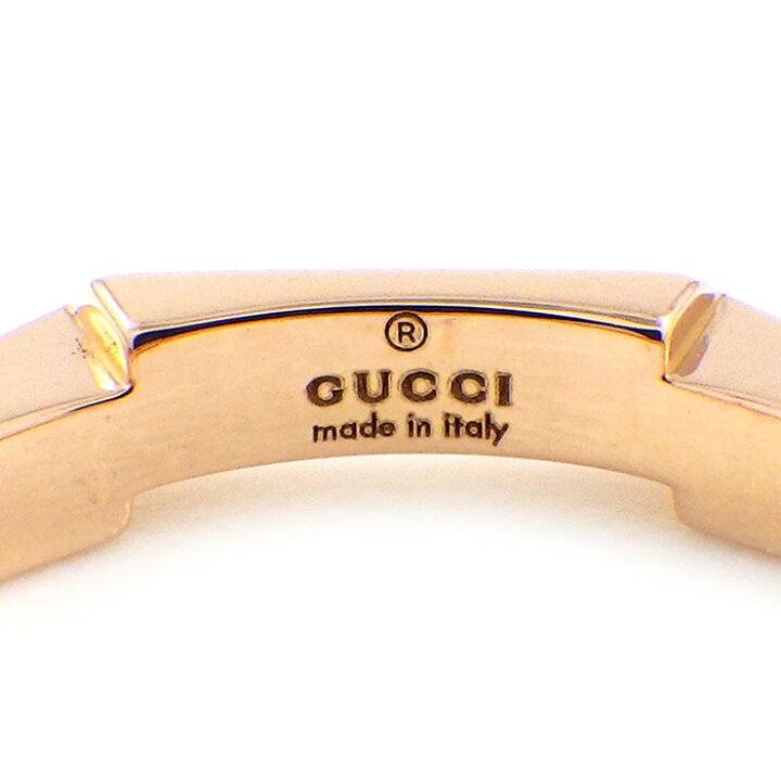 楽天市場】グッチ GUCCI リング リンクトゥラブ ミラー 日本限定 7  