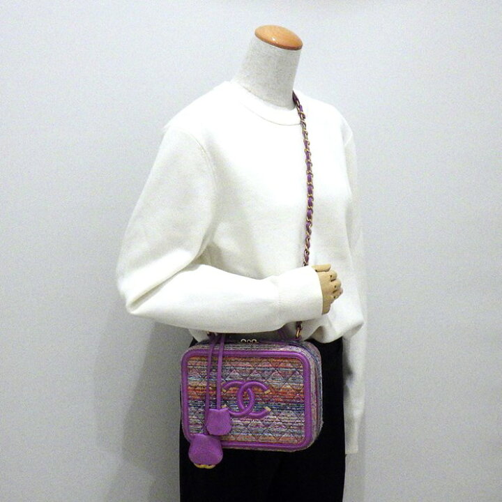 楽天市場】シャネル CHANEL ショルダーバッグ CCフィリグリー A93343  