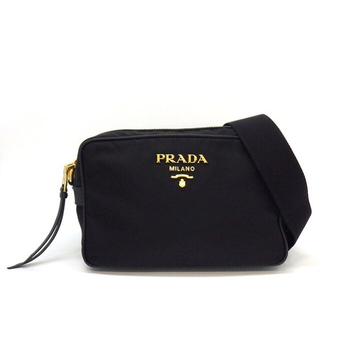 楽天市場】プラダ PRADA ショルダーバッグ 1BH089 ブラック ナイロン 