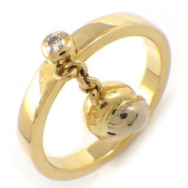 【最大3万円OFFクーポン配布中】 カルティエ Cartier リング ベビー トリニティ スウィング ドロップ スリーカラー 1ポイント ダイヤモンド K18PG K18WG K18YG 11.5号 / #52 【中古】