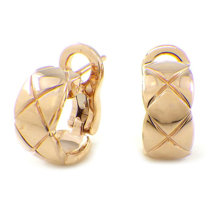 楽天市場】シャネル CHANEL ピアス ココ クラッシュ J11754 K18BG 【箱