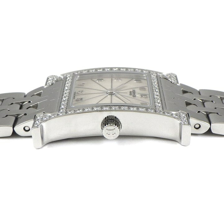 楽天市場】エルメス HERMES 腕時計 Hウォッチ HH1.230 ダイヤベゼル  