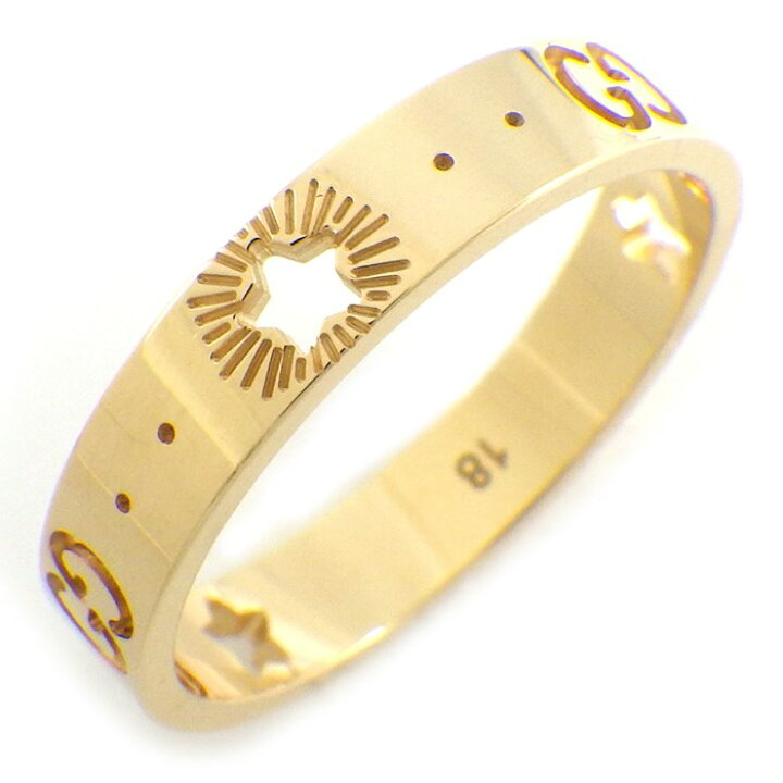 楽天市場】グッチ GUCCI リング アイコン スター 607339 J8500 8000 
