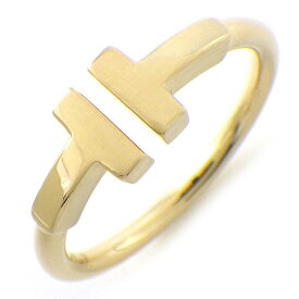 ティファニー Tiffany & Co. リング T ワイヤー 60147348 K18YG 8.5号 【中古】