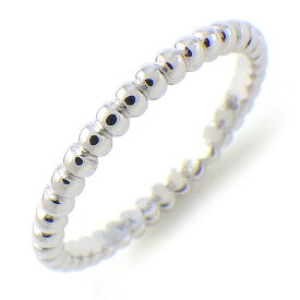 ヴァンクリーフ＆アーペル Van Cleef & Arpels リング ペルレ ゴールドパール スモール VCARPJME52 K18WG 11.5号 / 52 【箱・保付き】 【中古】