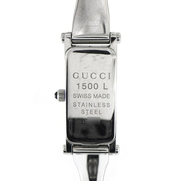 楽天市場】グッチ GUCCI 腕時計 バングルウォッチ 1500L ホースビット  