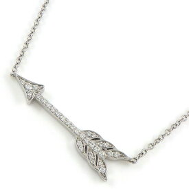 ティファニー Tiffany & Co. ネックレス アロー 矢モチーフ ダイヤモンド PT950 【中古】