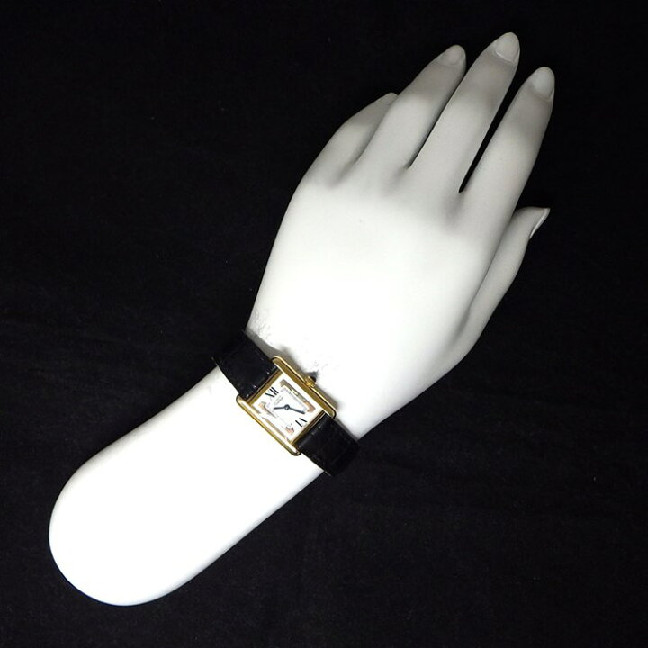 楽天市場】カルティエ Cartier 腕時計 マストタンク SM ヴェルメイユ  