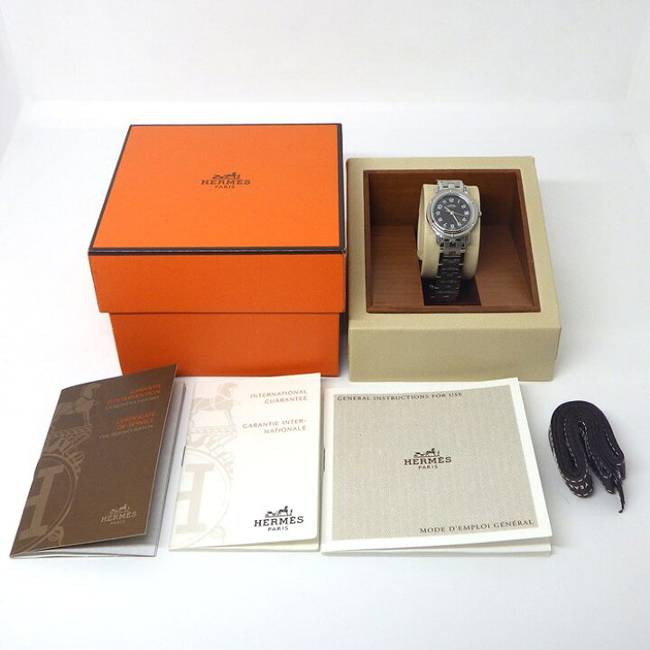 楽天市場】エルメス HERMES 腕時計 クリッパー CL4.210 デイト 