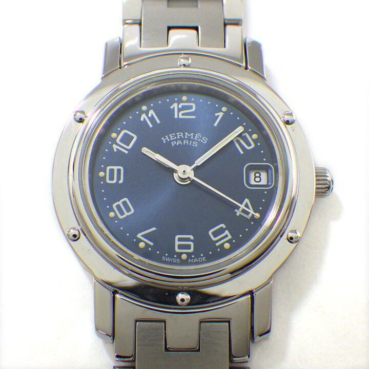 楽天市場】エルメス HERMES 腕時計 クリッパー CL4.210 デイト  